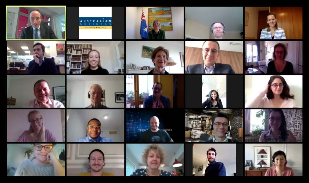 ABIE France inar with Gillian Bird PSM, Australian Ambassador to